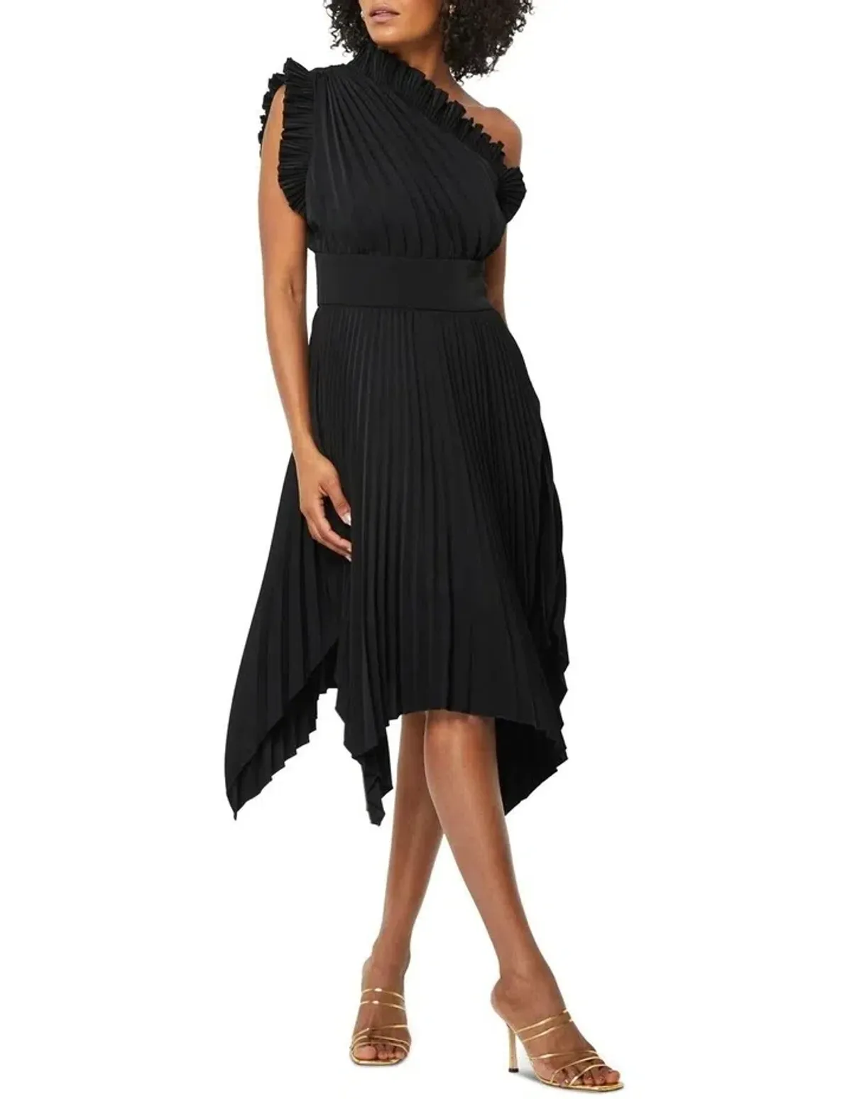 Mossman THE LADY LIKE MIDI DRESS Black Size AU 10  - Image 1