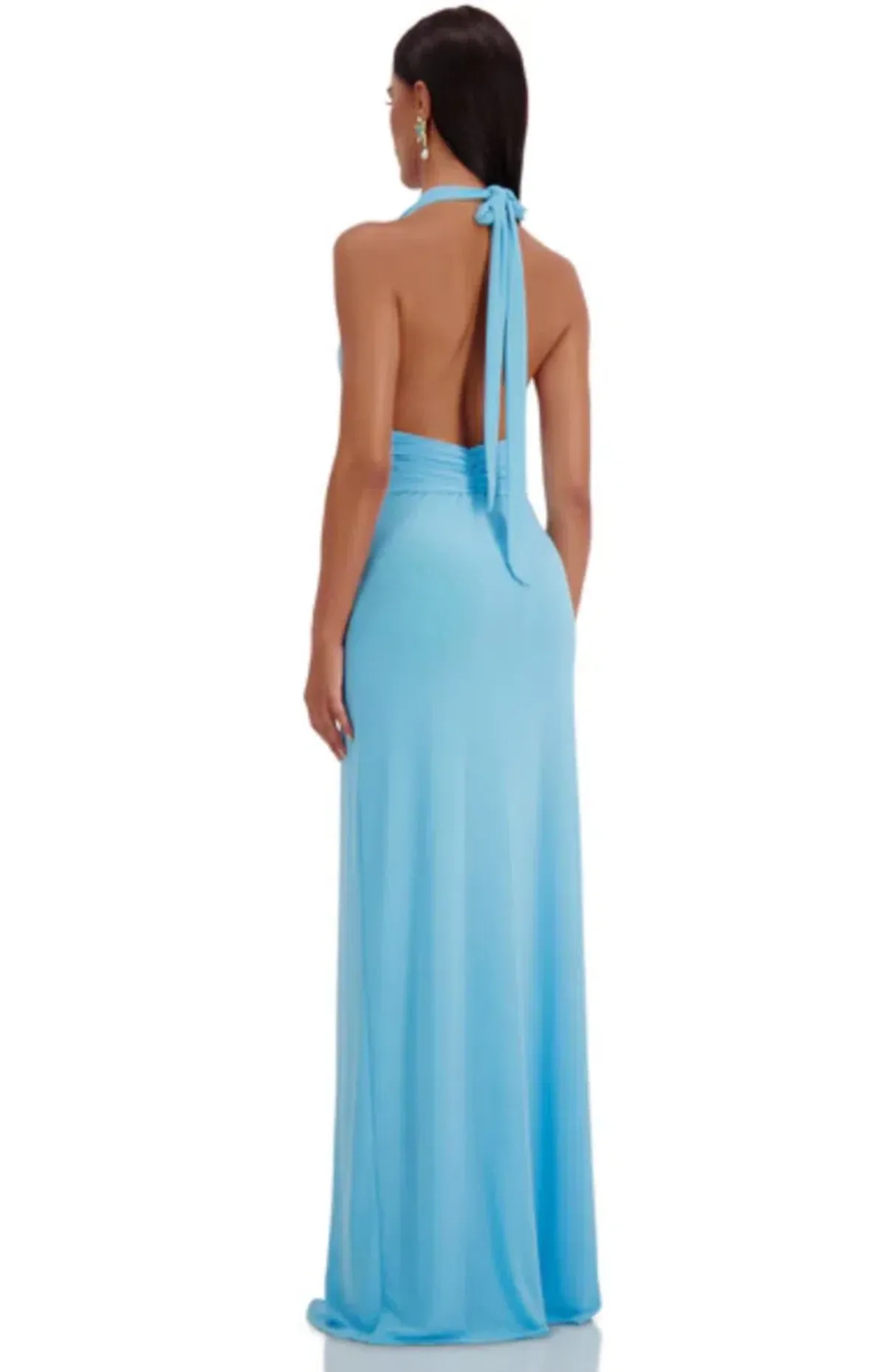 Alamour The Label Grusilla Maxi Dress in Blue in Size S / AU 8 - Image 2