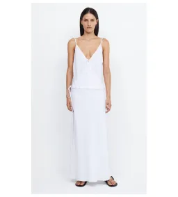 Bec & Bridge Jayden Wrap Maxi Dress White Size AU 6 for rent on The Volte - image 1