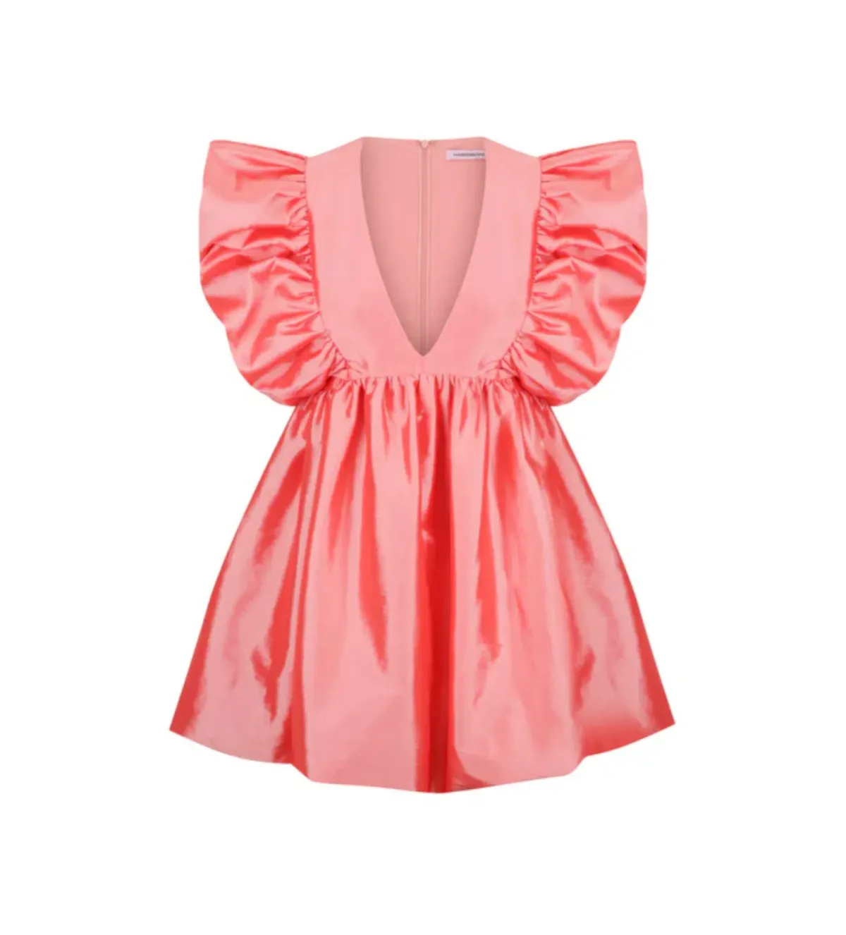 Hansen & Gretel Cosmo Mini Dress in Watermelon Size 12 - Image 6