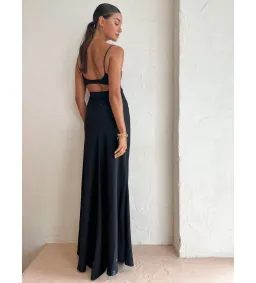 By Johnny Diandra Dress Black Size 10  for rent on The Volte - image 2