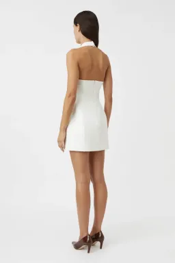 Camilla and Marc Petra Mini Dress White Size 10  for rent on The Volte - image 3