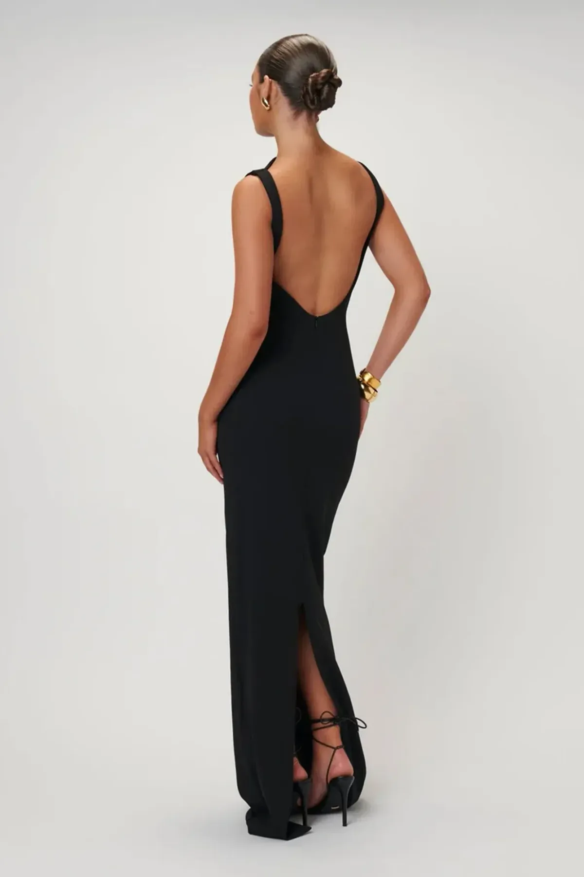 Effie Kats Verona Dress Black Size Small/Au 8 - Image 4