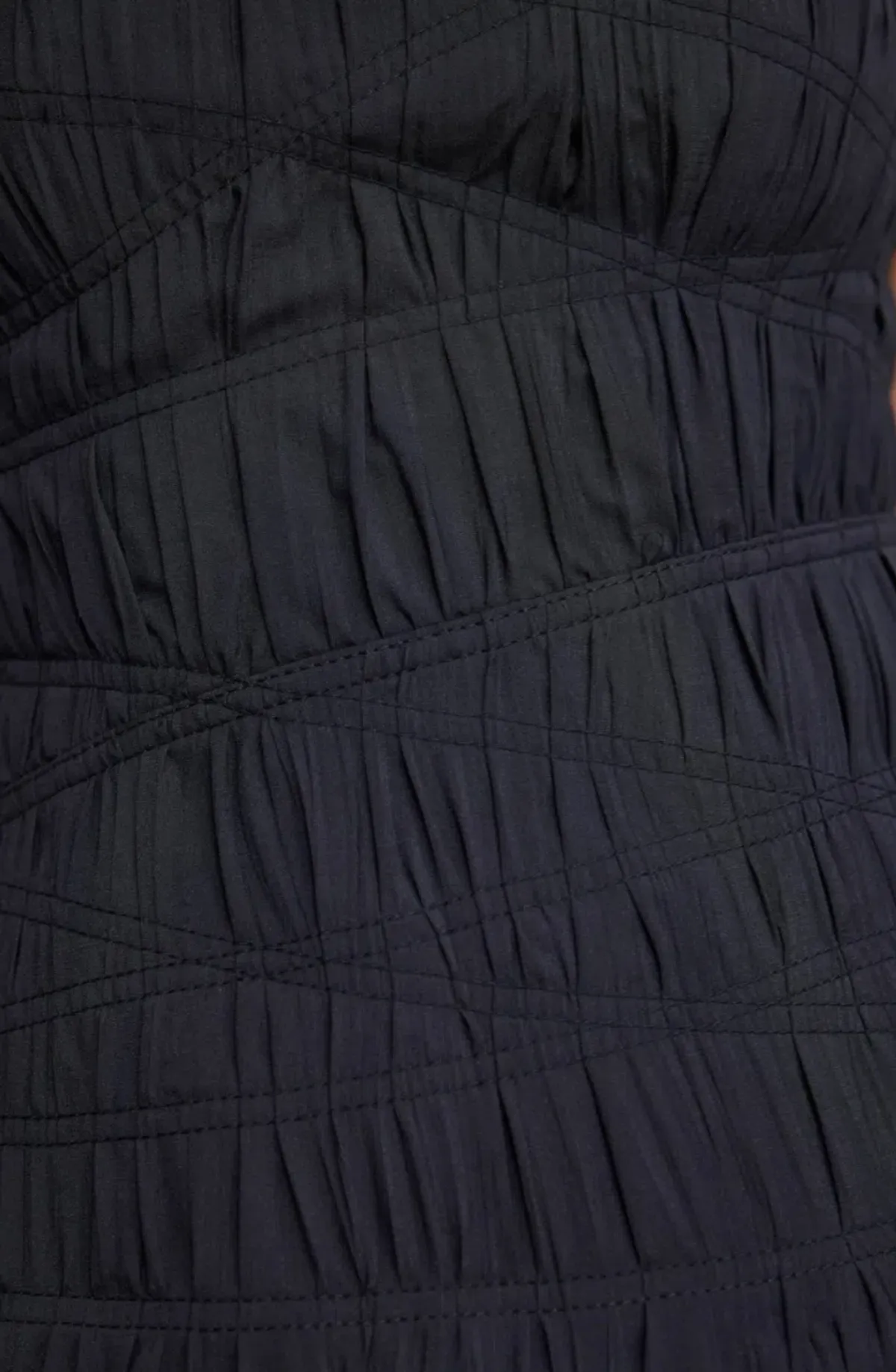 Acler Black Bristol Midi Dress in Black Size AU 10 - Image 5