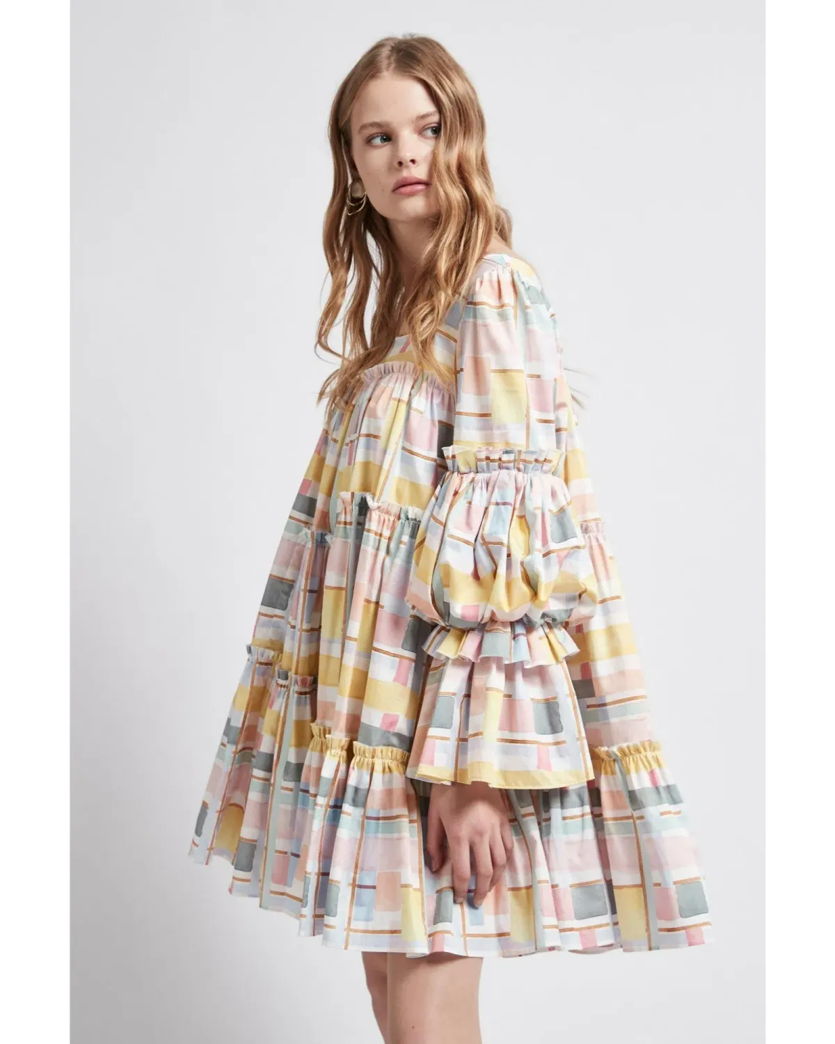 Aje L’Esprit Mini Dress Multi Size AU 6  - Image 3