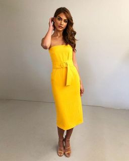 Kookai Erica Dress - Honeycomb  for rent on The Volte - image 3