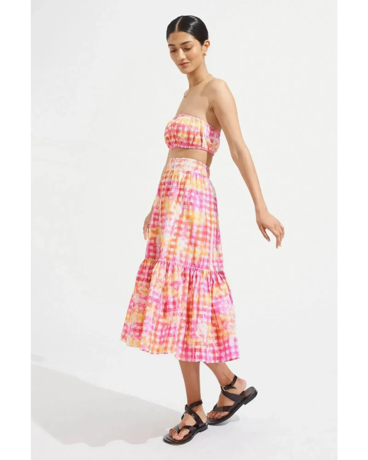 Steele Malibu Sans Set in Hypno Gingham Size AU 10 - Image 3