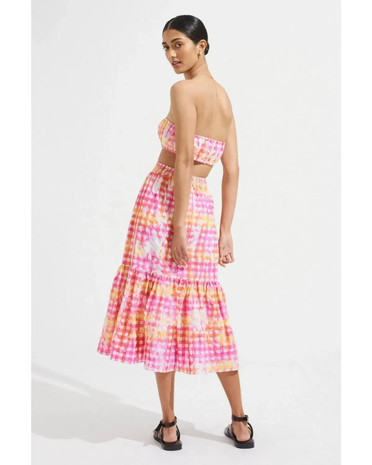 Steele Malibu Sans Set in Hypno Gingham Size AU 10 - Image 4