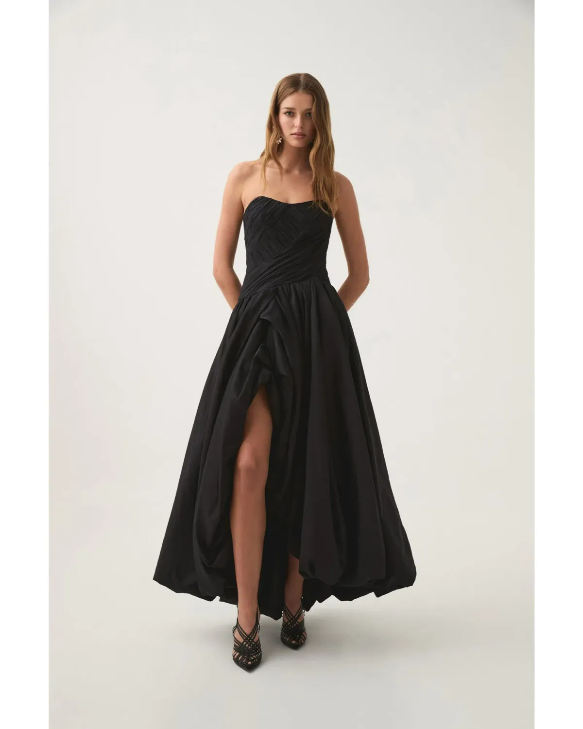 Aje Spatial Maxi Dress In Black Size AU 10 - Image 1
