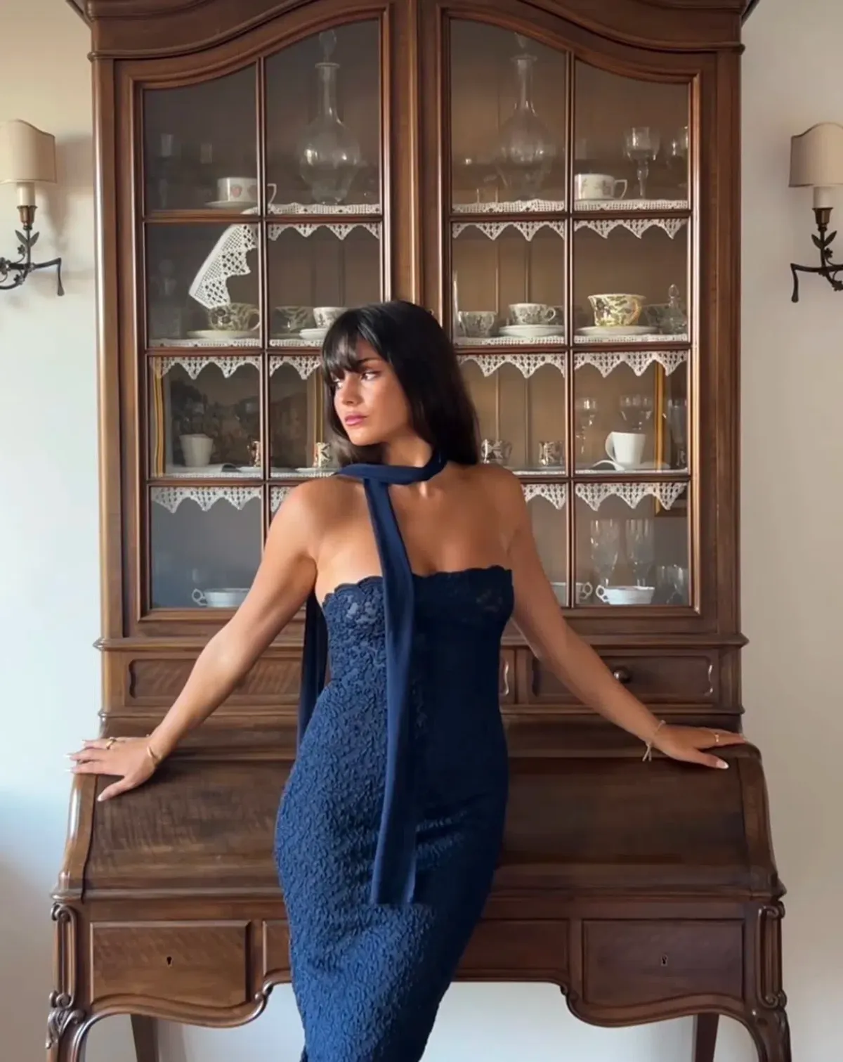 Arcina Ori Meredith Dress Blue Size M / AU 10 - Image 10