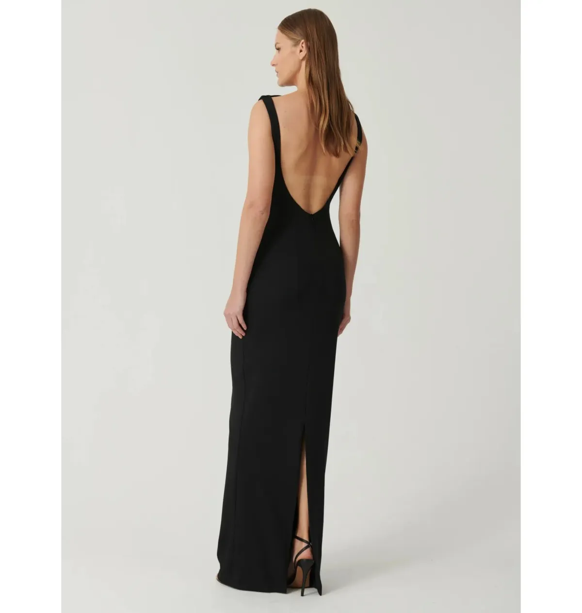 Effie Kats Verona Gown Black Size AU 8 - Image 4