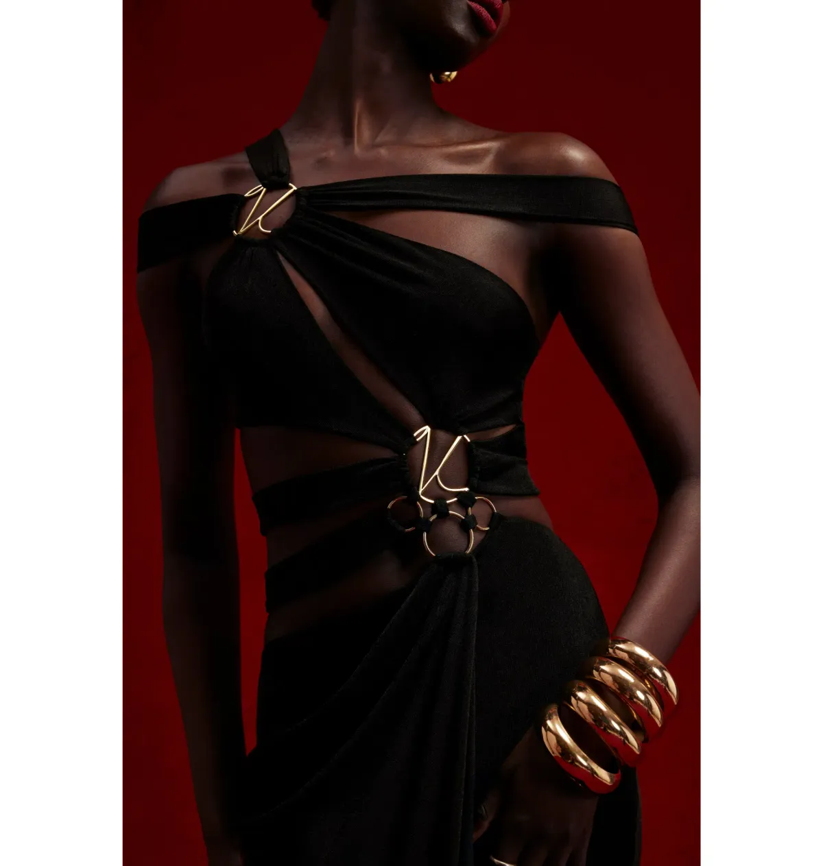 Khanums Kiyren Dress Black Size AU 6 - Image 2