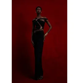 Khanums Kiyren Dress Black Size AU 6 for rent on The Volte - image 1