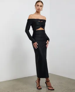 Camilla and Marc Berkley Dress Black Size AU 6 for rent on The Volte - image 1