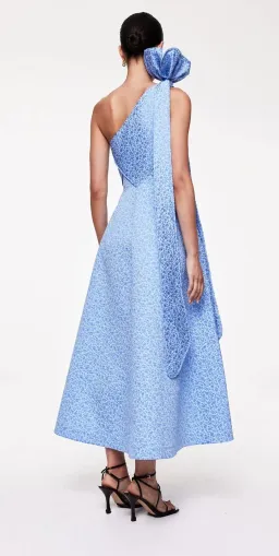 Rachel Gilbert Malea Dress Blue Size 1 for rent on The Volte - image 2
