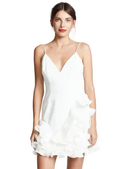 Talulah Golda Ruffle Mini Dress White Size 8 for rent on The Volte - image 2