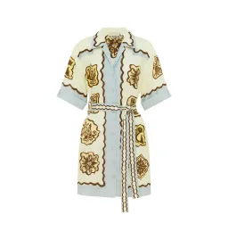 Alemais Relic Mini Dress Print Size AU 8 for rent on The Volte - image 4