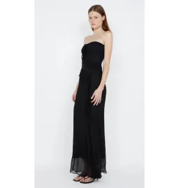 Bec & Bridge Maresca Strapless Dress Black Size AU 8 for rent on The Volte - image 2