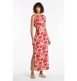 Sir the Label Cinta Knot Dress in Valentina Floral Print Size 1 / AU 8 for rent on The Volte - image 1