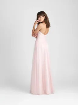 Allure Bridesmaids Tulle Gown Pink Size 10 for rent on The Volte - image 2