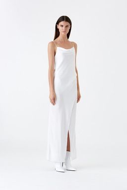 Camilla and Marc Bowery Slip Dress White Size 14 for rent on The Volte - image 4