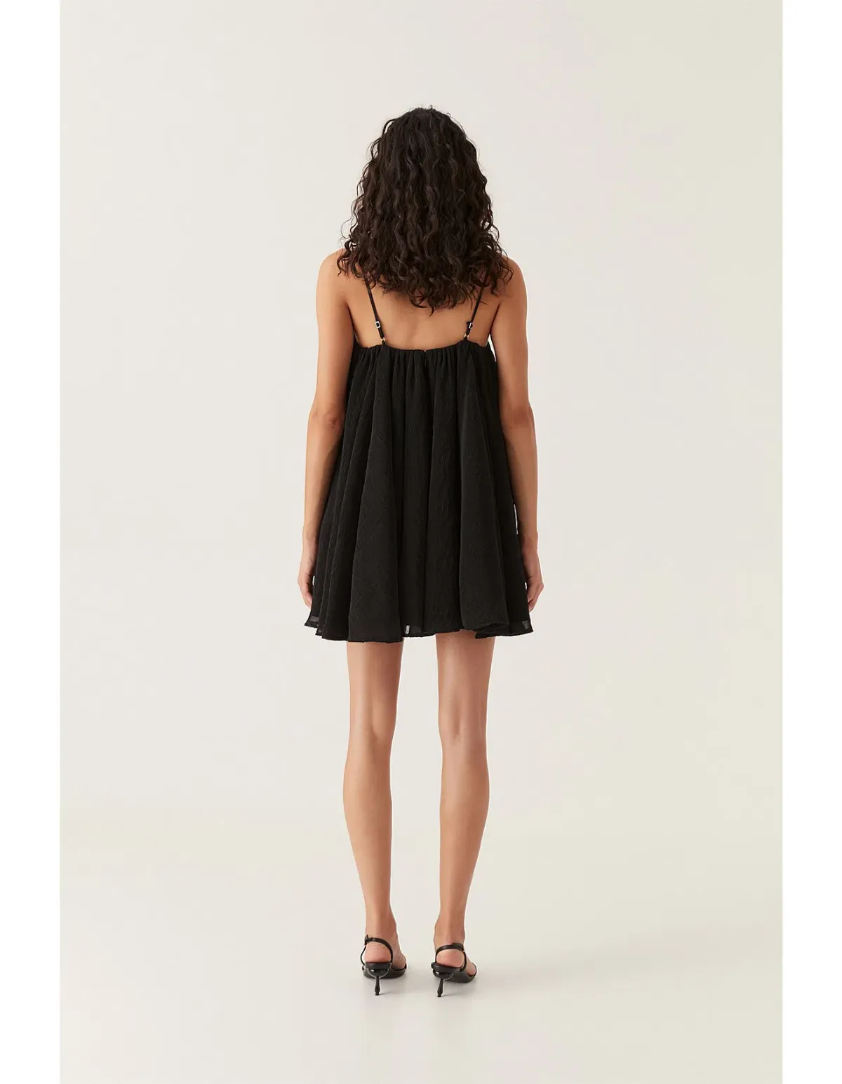 Aje Filigree Sweetheart Mini Dress Black Size 8 - Image 3