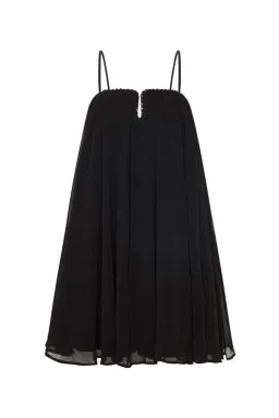 Aje Filigree Sweetheart Mini Dress Black Size 10 for rent on The Volte - image 5