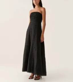 Aje Soundscape Maxi Dress Black Size 10 for rent on The Volte - image 2