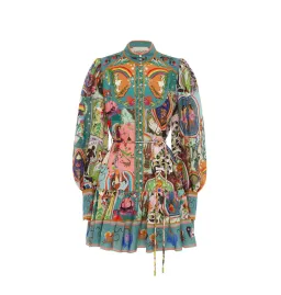 Alemais Evergreen Mini Dress Multi Size AU 8 for rent on The Volte - image 5