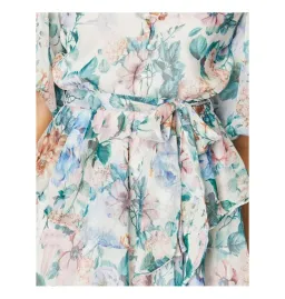 Pilgrim Riley Mini Dress Floral Size AU 8 for rent on The Volte - image 3
