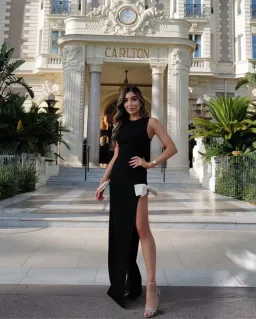 Atoir Jana Maxi Dress Black White Size 12 for rent on The Volte - image 3