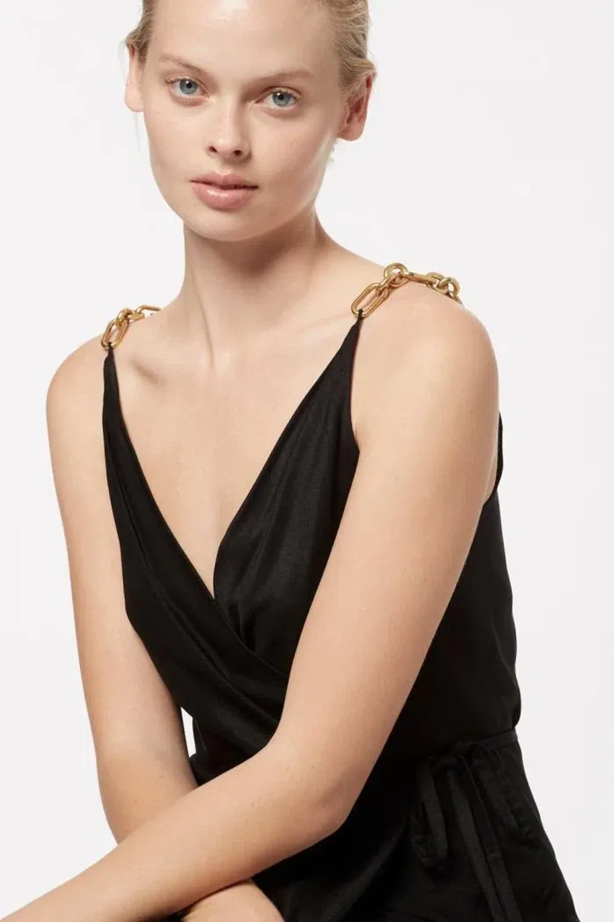 Manning Cartell The Asymmetrical Games Wrap Dress Black Size 14 - Image 2