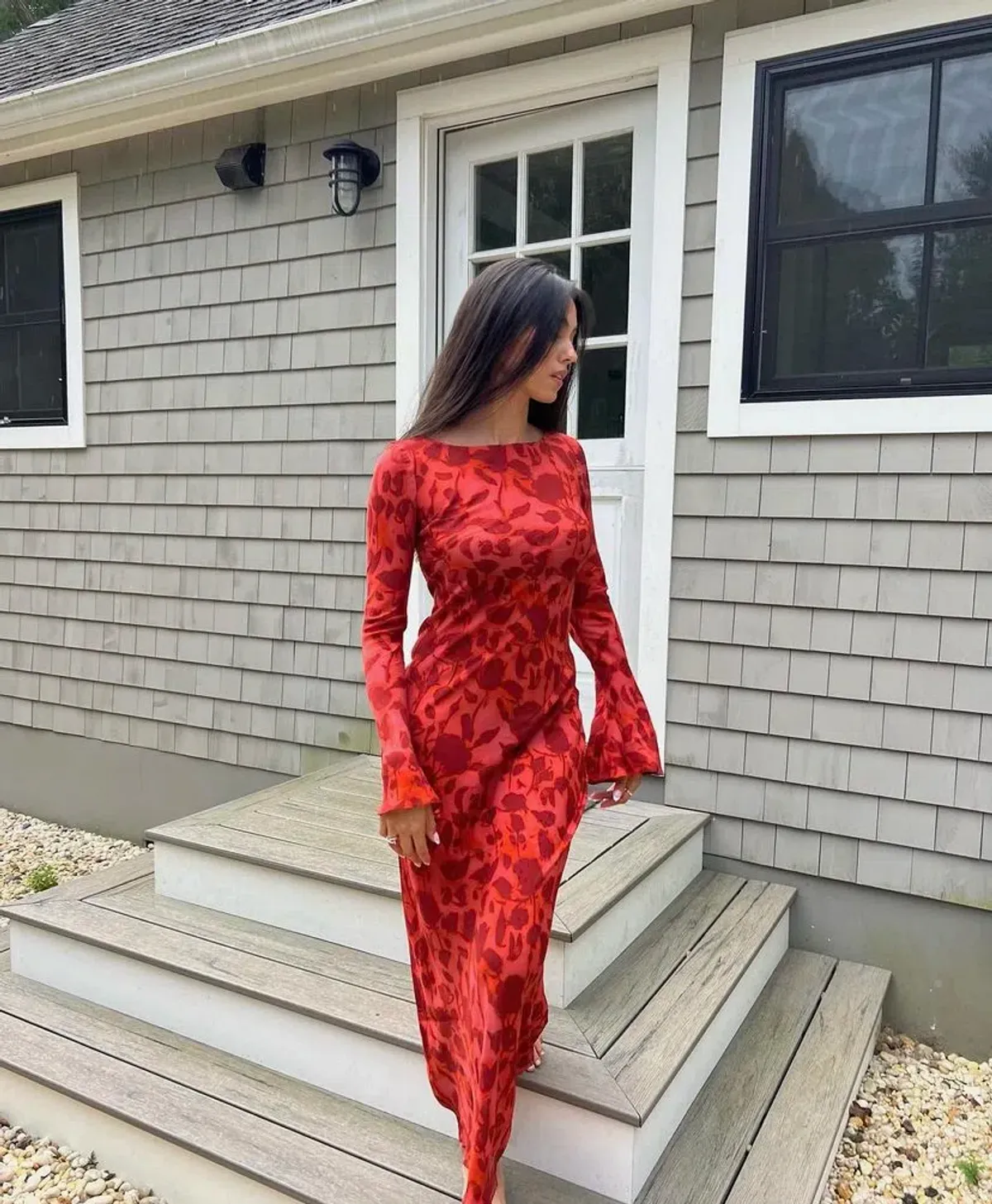 Réalisation Par The Gia Dress in Havana Print Size 8 - Image 4