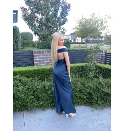 Natalie Rolt Bridget Maxi Dress in Navy Size 1 / AU 8 for rent on The Volte - image 4