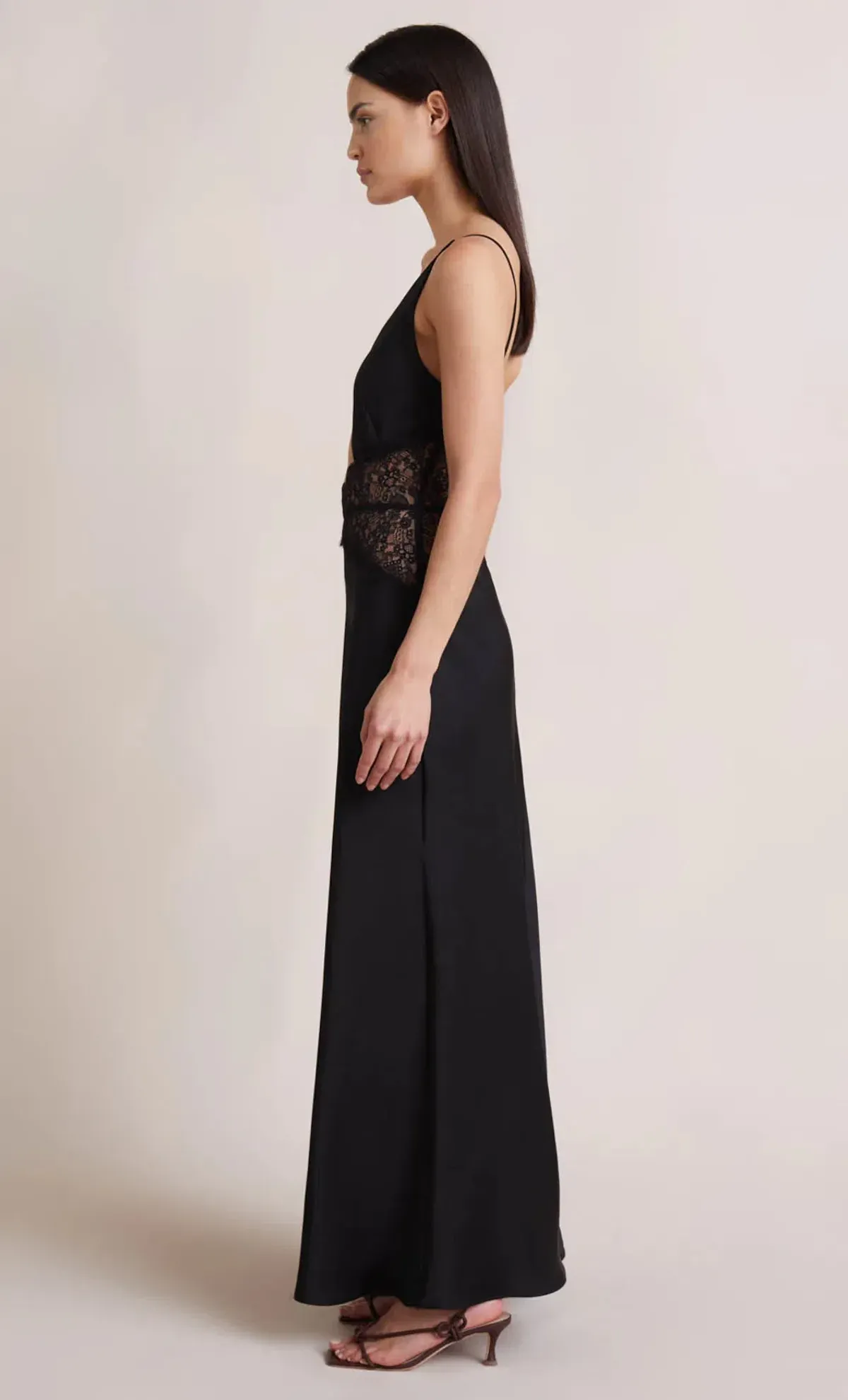 Bec & Bridge Camille Maxi Dress Black Size 8 - Image 4
