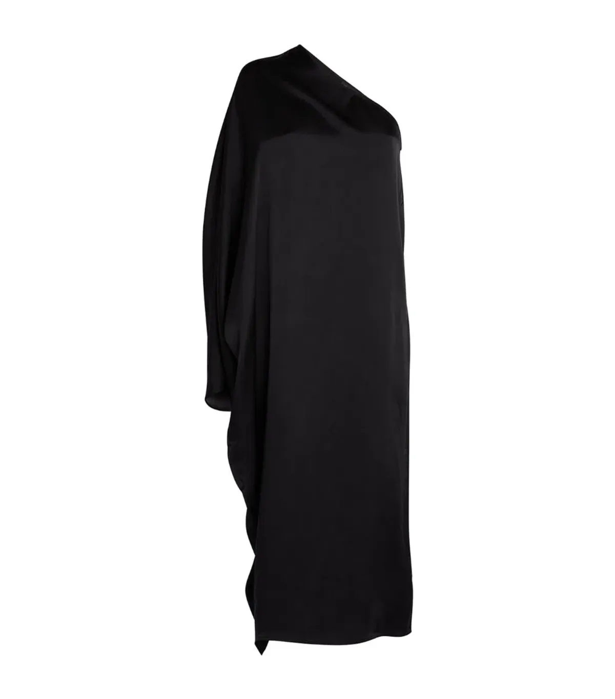 Anine Bing Black Silk Rowan Midi Dress Size 14 - Image 4