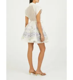 Zimmermann The Natura Flip Dress In Blue Iris Size 1/Au 10  for rent on The Volte - image 2