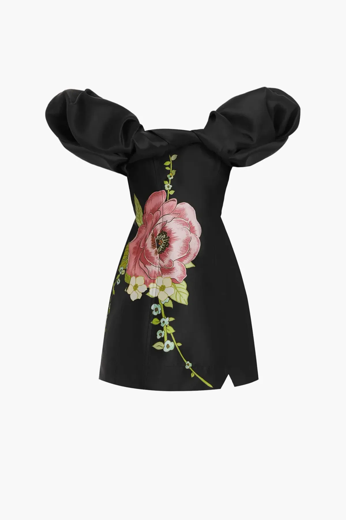 Alemais Regent Noir Mini Dress Black Size 6  - Image 2