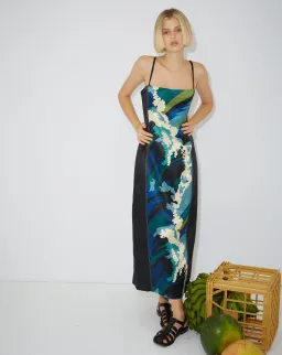 Alemais Wave Midi Dress Multi Size 8 for rent on The Volte - image 1