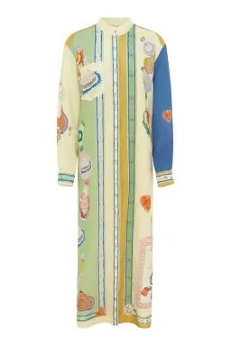 Alemais Elixir Shirtdress Print Size 8 for rent on The Volte - image 6