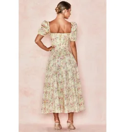 House of CB Tallulah Dress Lemon Floral Size S / AU 8 for rent on The Volte - image 2