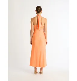 Sheike Jasmine Midi Dress Coral Size AU 6 for rent on The Volte - image 2