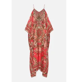 Camilla The Shell Games Shoestring Strap Kaftan Print One Size for rent on The Volte - image 7