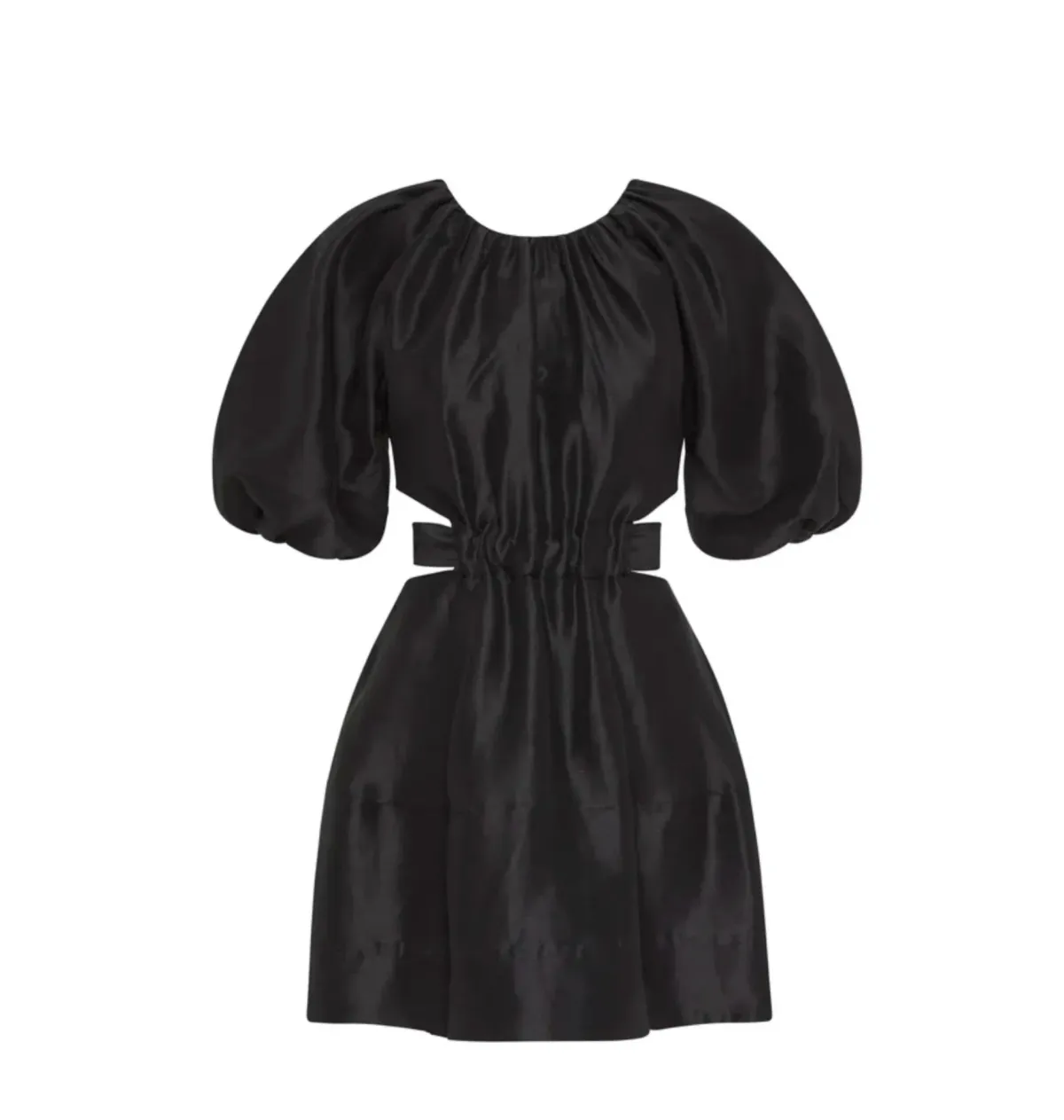 Aje Mimosa Cut Out Mini Dress Black Size AU 8 - Image 5