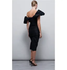Rachel Gilbert Frey Dress Black Size 2 / AU 10  for rent on The Volte - image 2