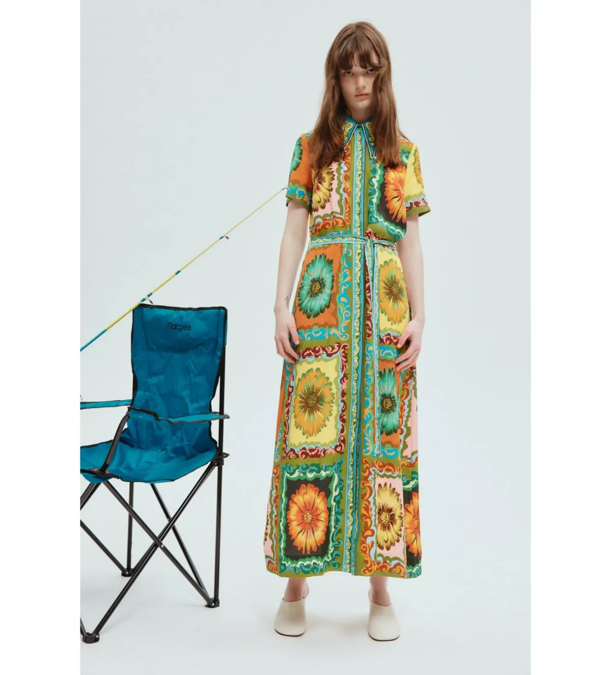 Alemais Disco Daisy Shirtdress Multi Size 16 - Image 1