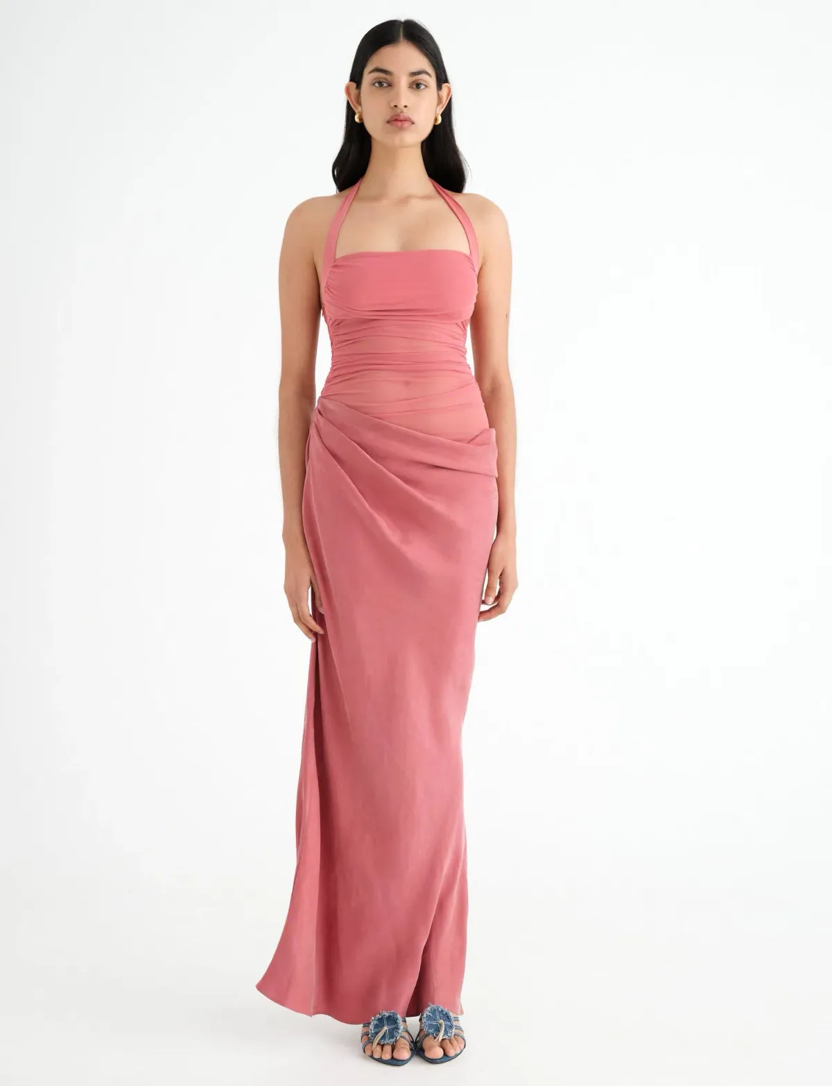 Benni Gina Maxi Dress Rose Pink Size 4 - Image 1