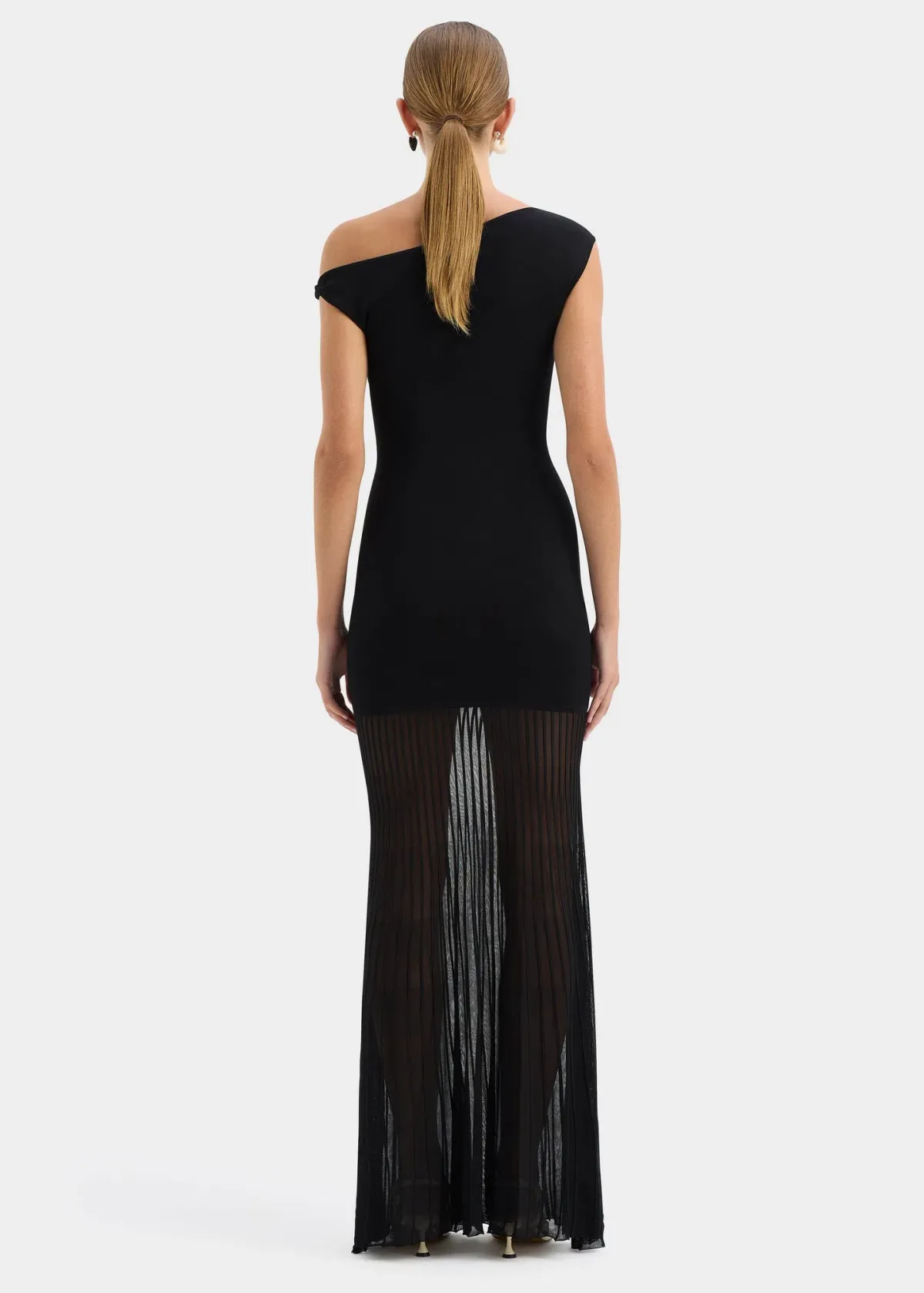 Sir the Label Indigo Twist Dress Black Size 0P / AU 6 Petite - Image 3