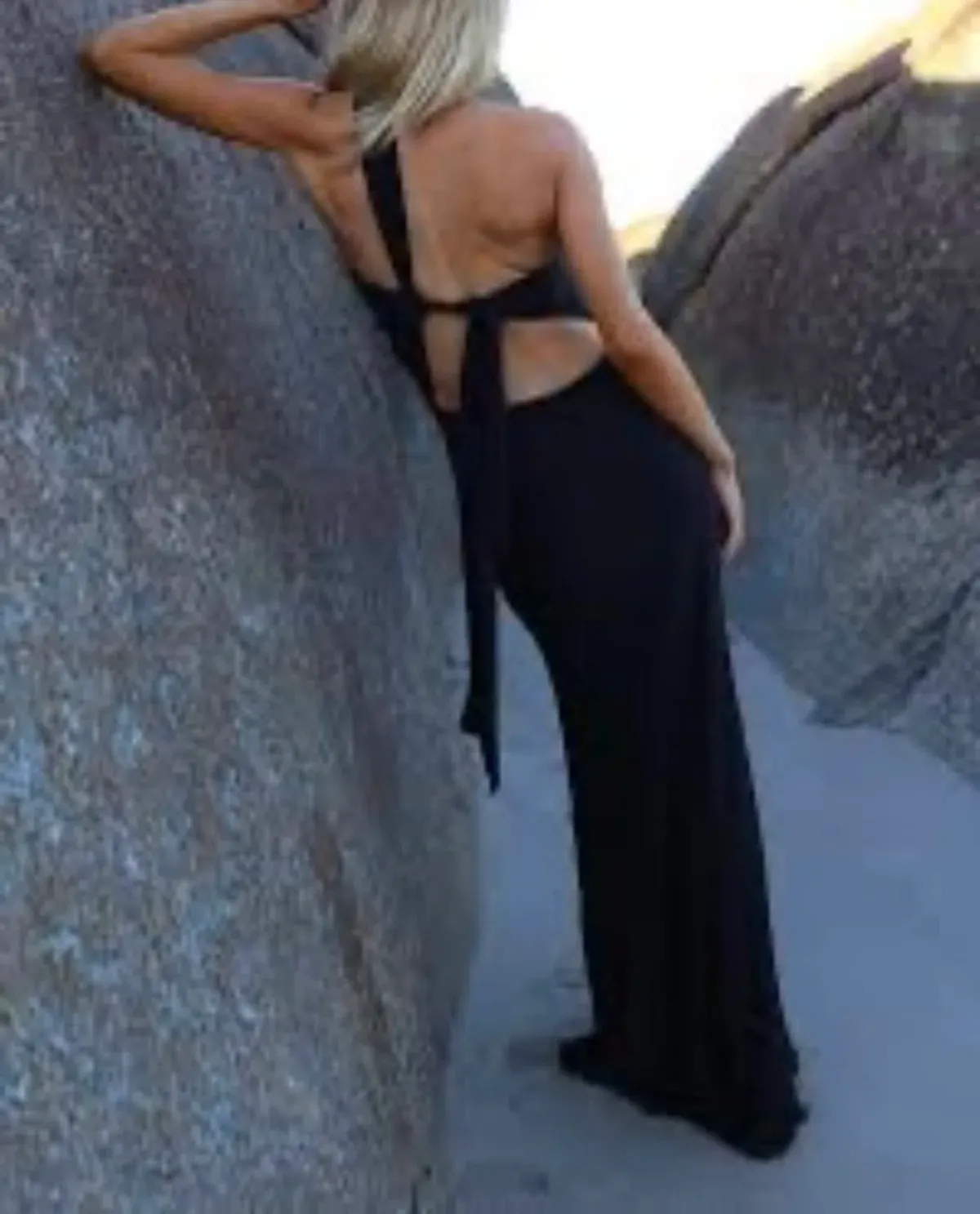 Natalie Rolt Fabienne Gown Black Size 1 / AU 8 - Image 2