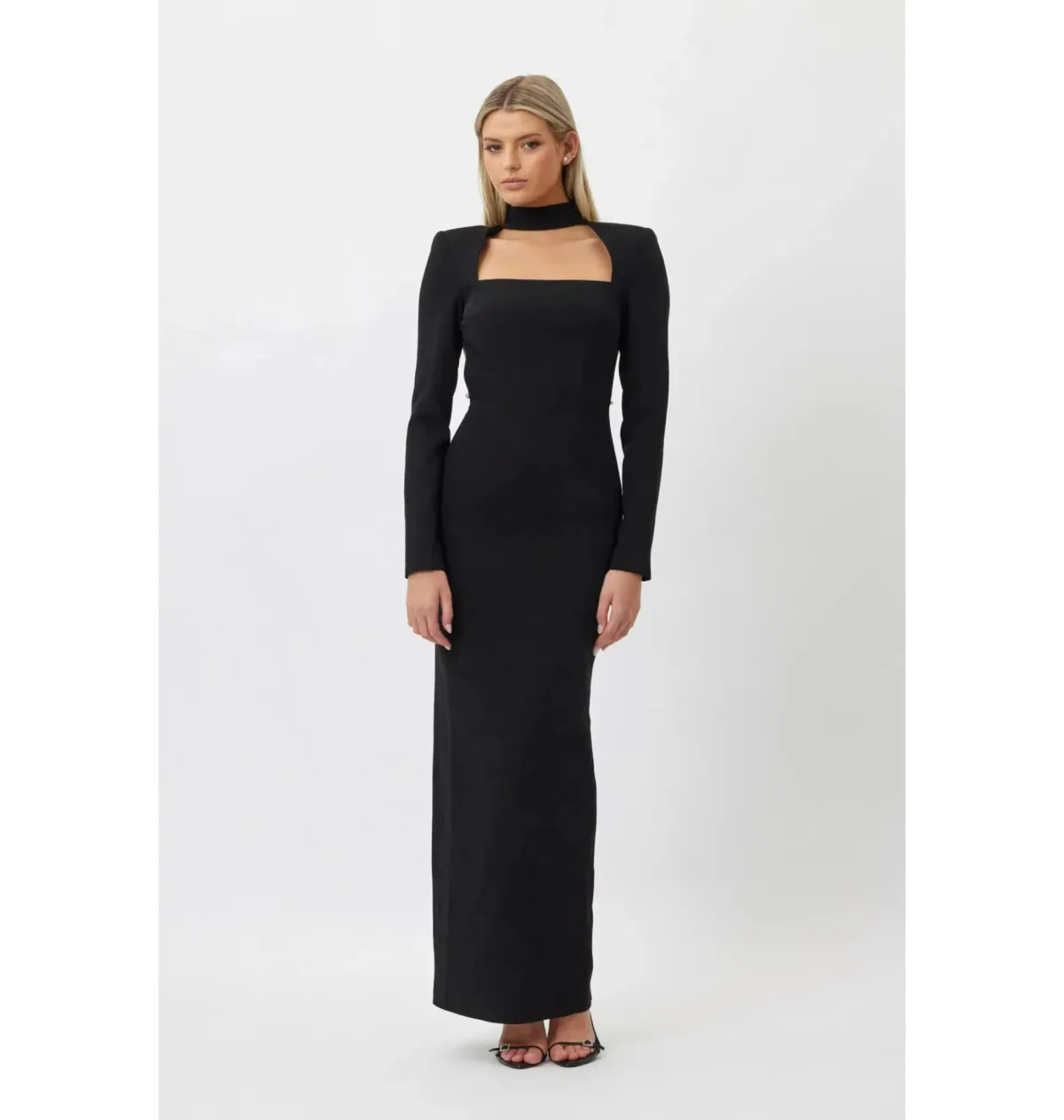 Bianca & Bridgett Mackenzie Backless Dress Black Size AU 6 - Image 1